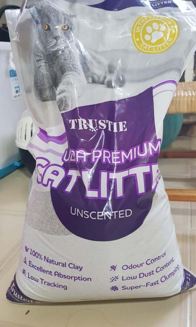 Trustie Ultra Premium cat litter, Pet Supplies, Homes & Other Pet