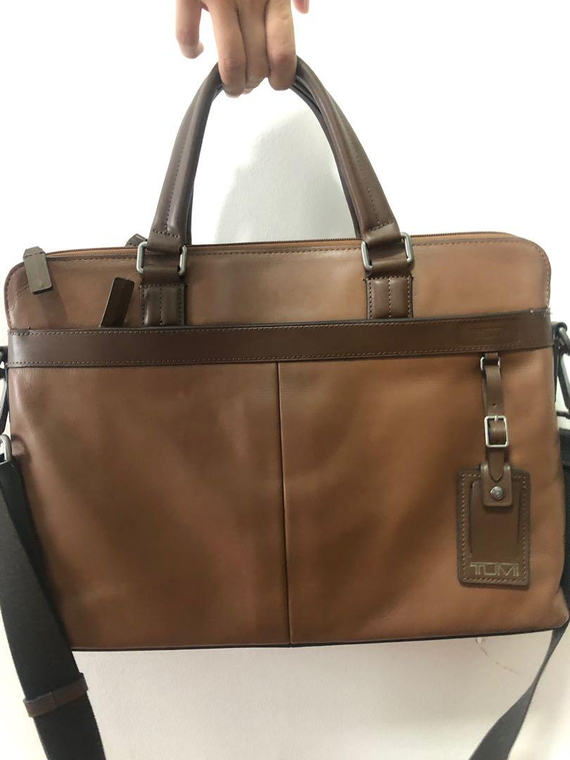 Tumi Tafton Laptop bag double zip Men s Fashion Bags Belt bags
