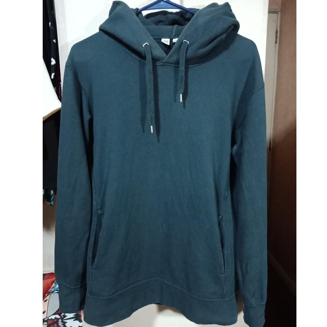 dark green hoodie