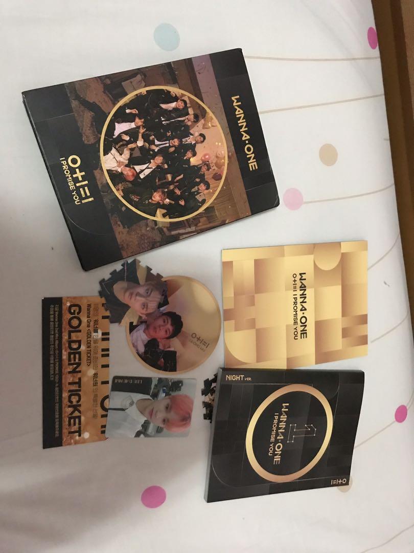 Wanna One I Promise You Night Album Musik Media Cd Dvd Lainnya Di Carousell