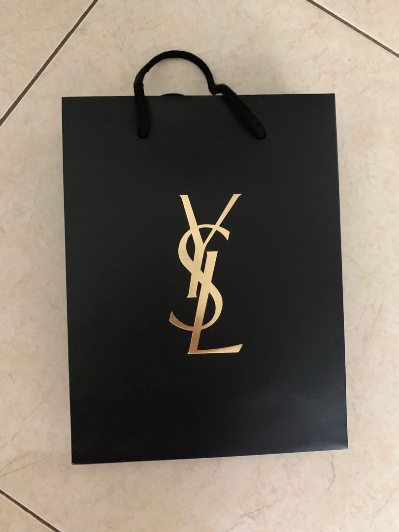 YSL Paper bag, Women's Fashion, Bags & Wallets, Tote Bags on Carousell