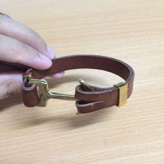 Genuine Leather Anchor Bracelet