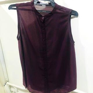 Cotton On Maroon Top #CarousellSeason
