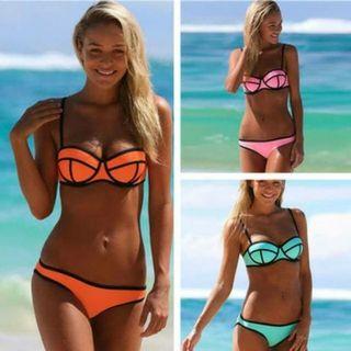 Baju Renang Wanita Dewasa Swimsuit Bikini Swimwear Triangl Monokini