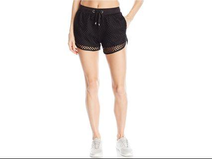 75% OFF!!! X by Gottex Black Mesh Shorts Size S