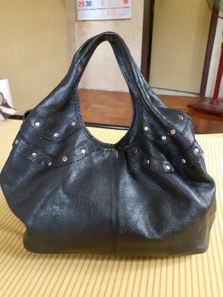 DAAD Genuine Leather Large Hobo Bag