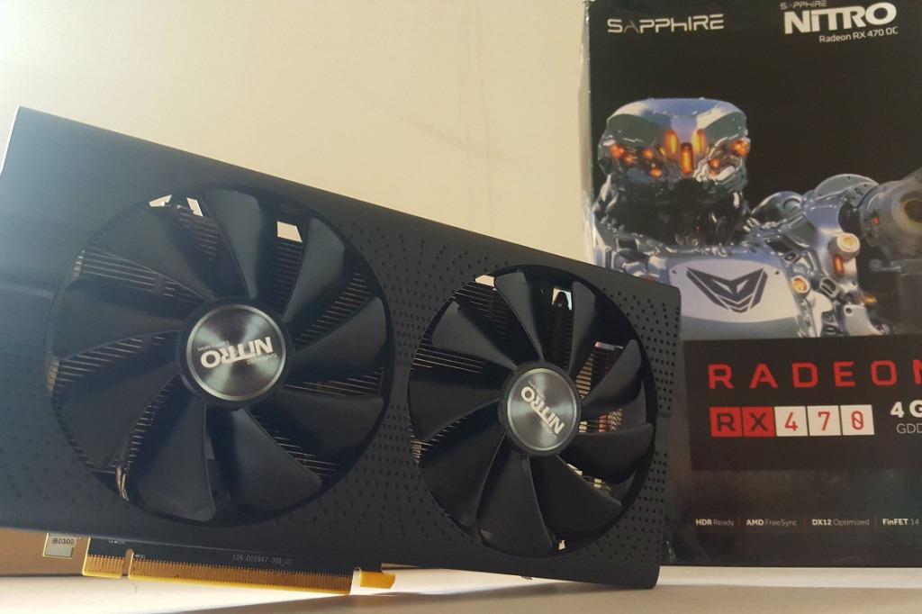 1st Come Offer Sapphire Nitro Radeon RX470 4GB OC