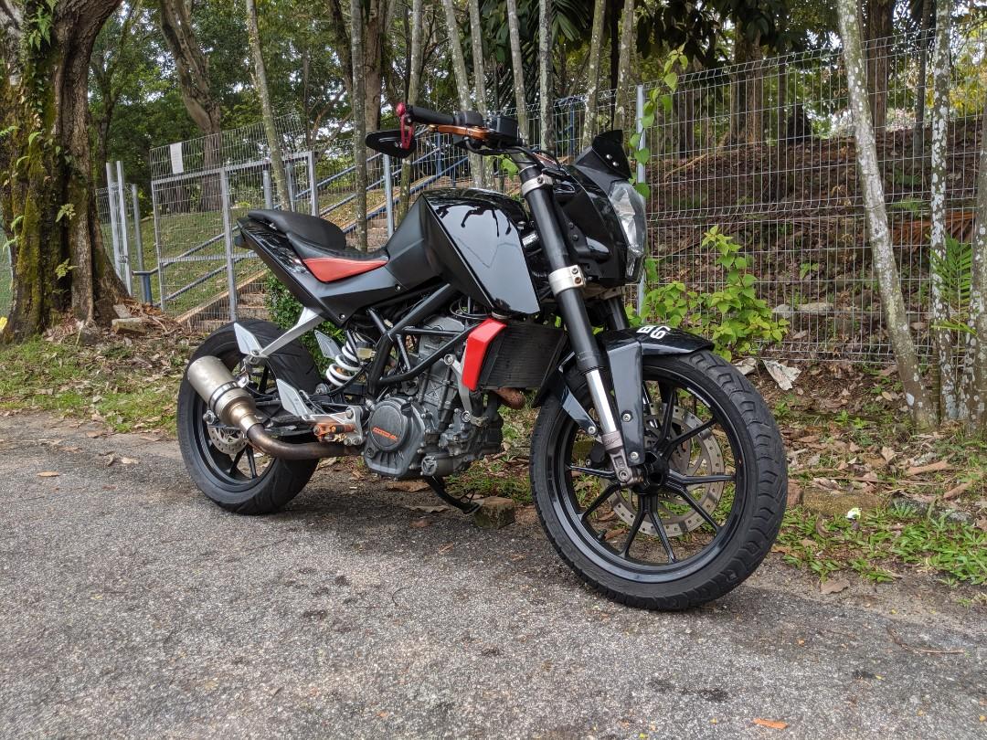 Duke 200 clearance abs