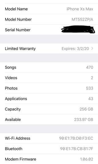 XS max local set 256gb gold - phone only condition 10/10