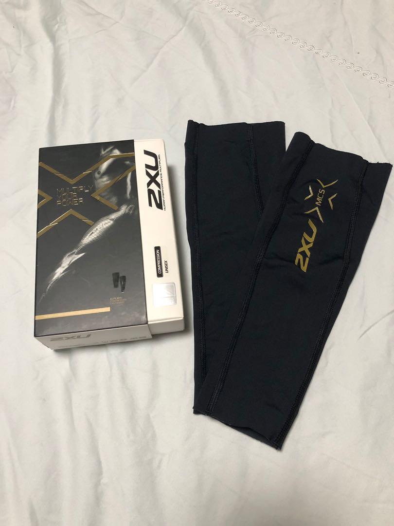 2XU ELITE MCS COMPRESSION CALF GUARD, Health Nutrition, Braces, & Protection on Carousell