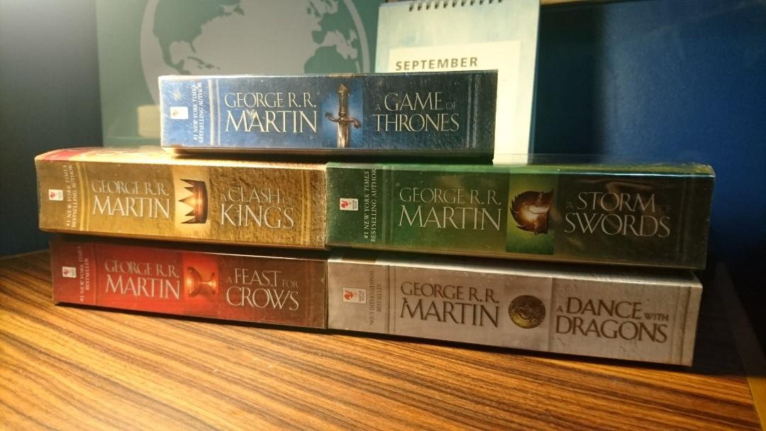 A Song Of Ice And Fire Game Of Thrones Series Mass Market Paperback Books Books On Carousell
