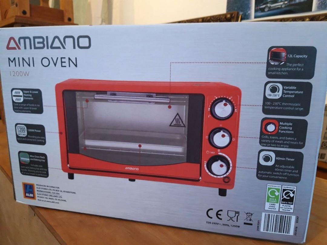 Ambiano deals mini oven