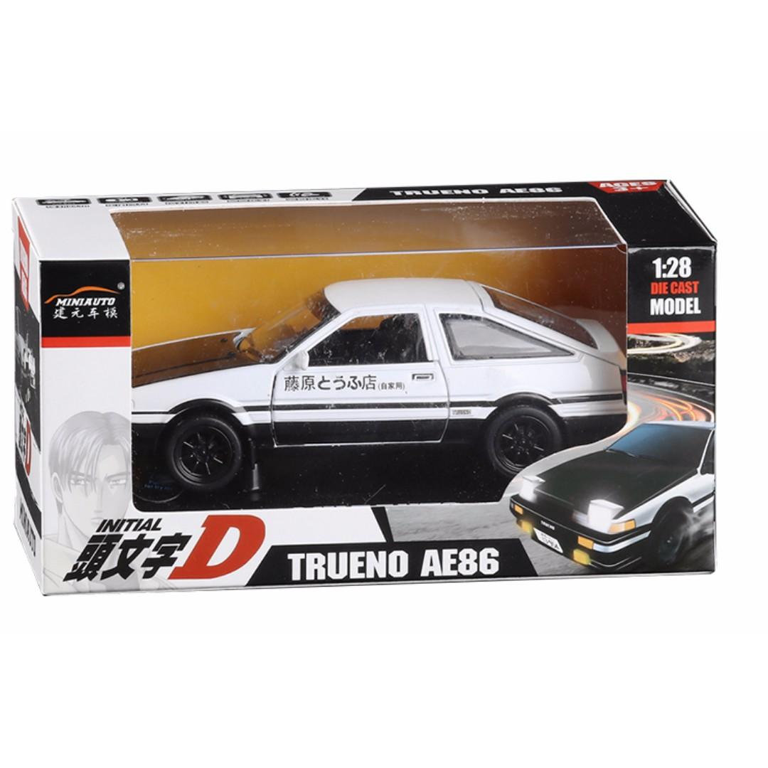 Anime Initial D Toyota Trueno Ae86 Takumi Fujiwara Racing Sports Race Car Vehicle Toy Hobbies Toys Toys Games On Carousell