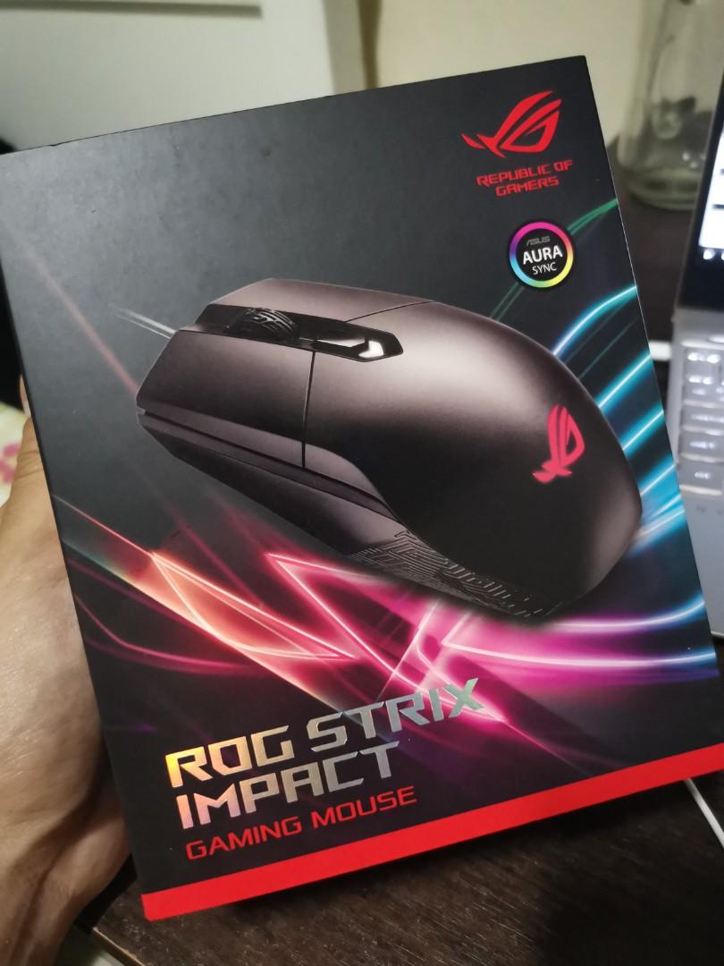 Asus Rog Strix Impact Rgb Gaming Mouse Electronics Computer Parts Accessories On Carousell Asus Rog Strix Impact Rgb Gaming Mouse Electronics Computer Parts Accessories On Carousell