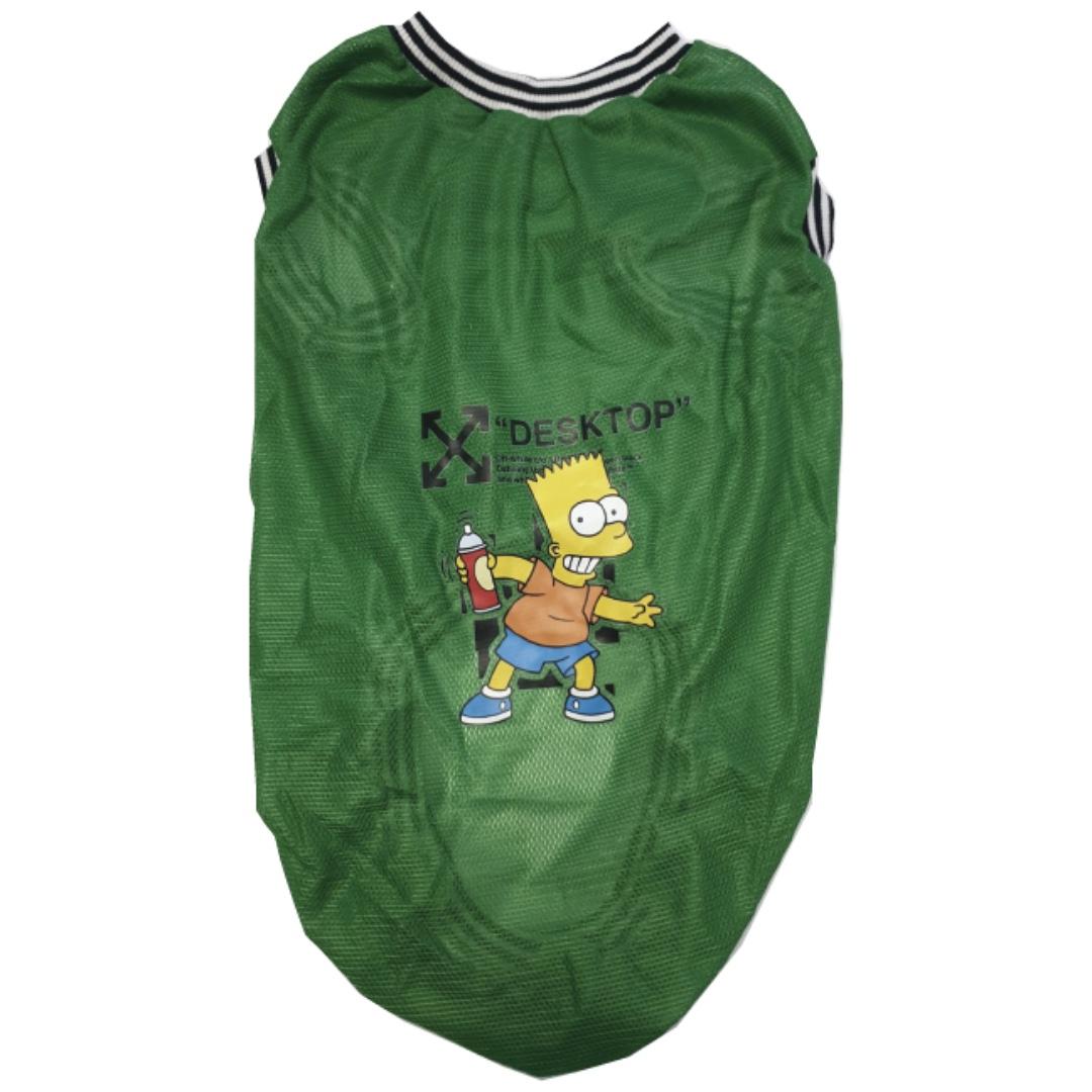 Bart Simpson Spray Paint Singlet Pet Supplies For Dogs Dog Accessories On Carousell