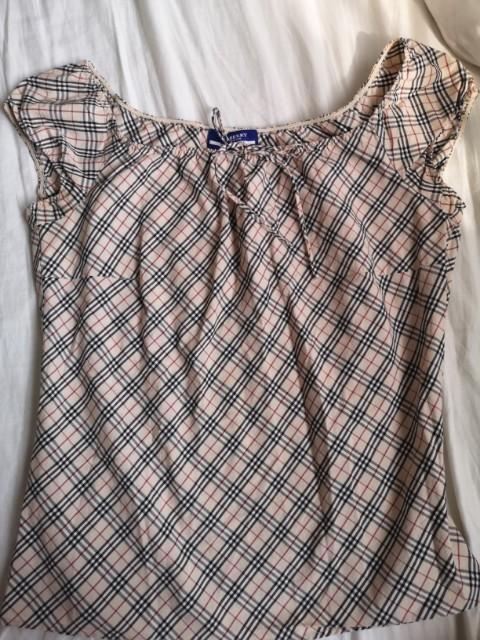 Burberry off top the shoulder top