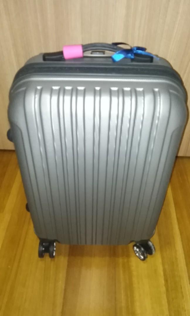 small expandable suitcase