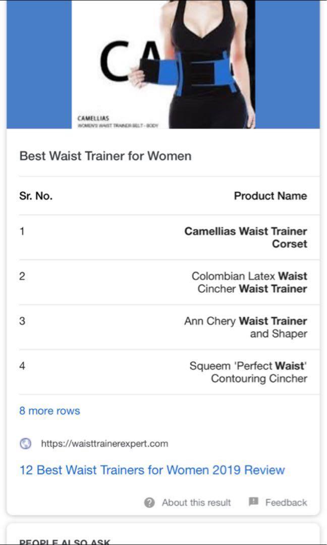Camellias waist outlet trainer belt
