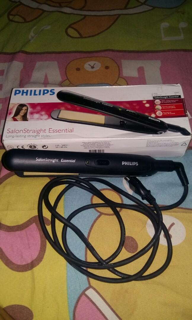 Catokan Philips Salon Straight Essential Kesehatan Kecantikan Perawatan Rambut Di Carousell