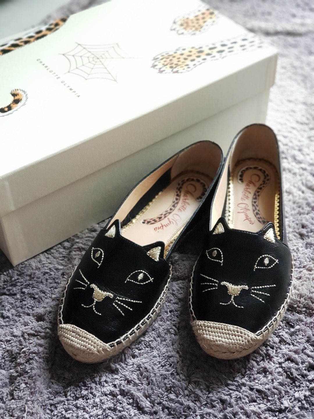 Charlotte olympia kitty espadrilles discount