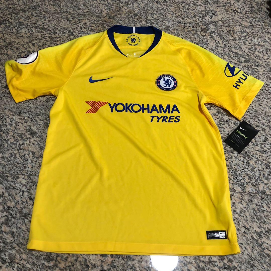Chelsea 2018 19 Away Jersey Men s Fashion Activewear on Carousell