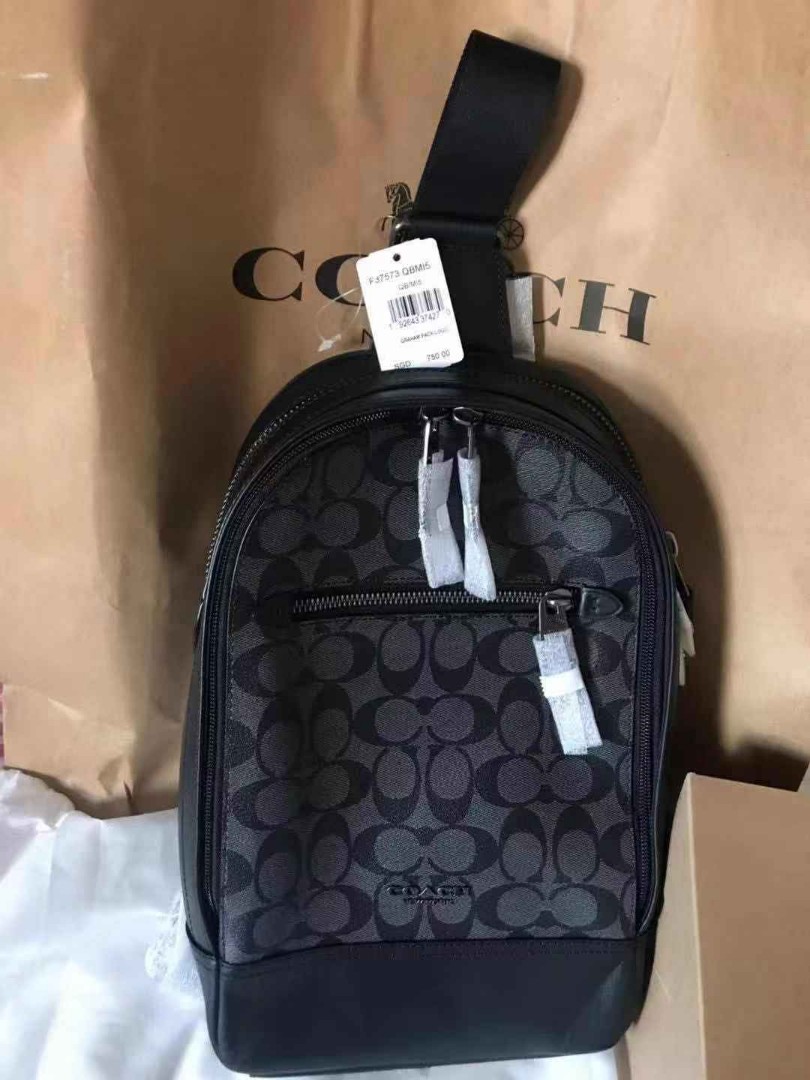 Coach men's outlet shoulder crossbody bag
