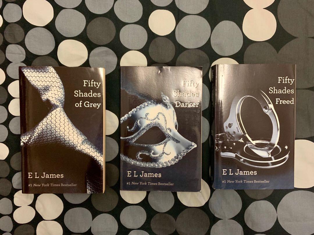 E L James Fifty Shades Trilogy Fifty Shades Of Grey Fifty
