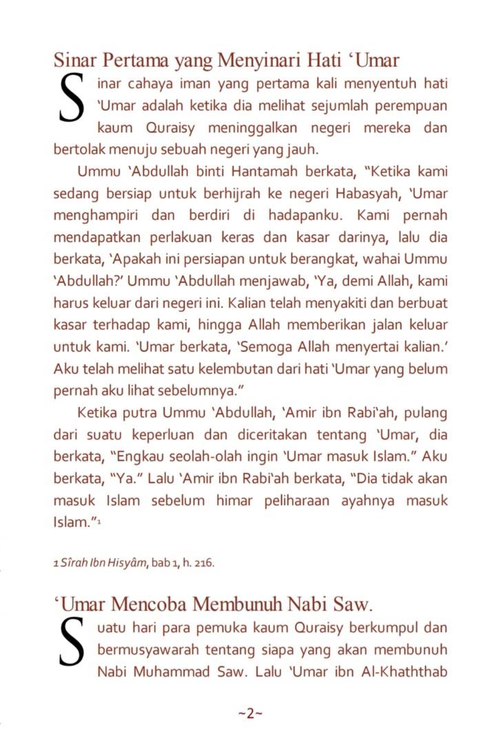 Cerita Umar Bin Khattab