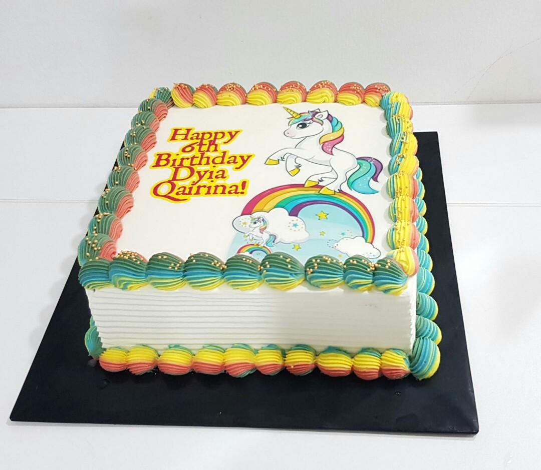Edible icing sheet cake topper, Food & Drinks, Homemade Bakes on Carousell