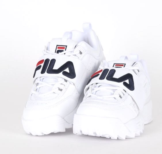 Fila Disruptor 2 white Velcro strap Premium Trainers Women s