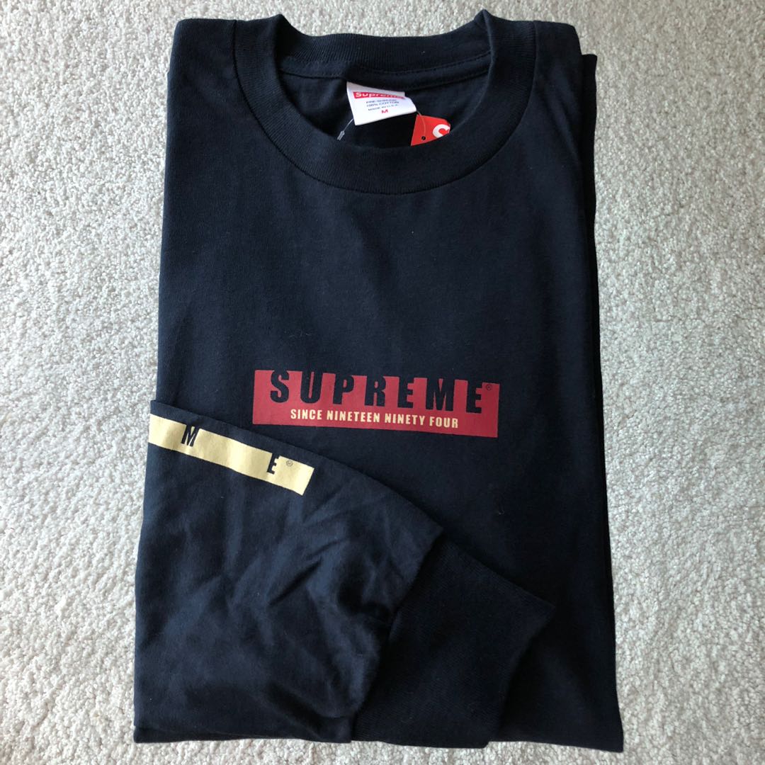 SALE❗️INSTOCK SUPREME 1994 L/S TEE, Men 