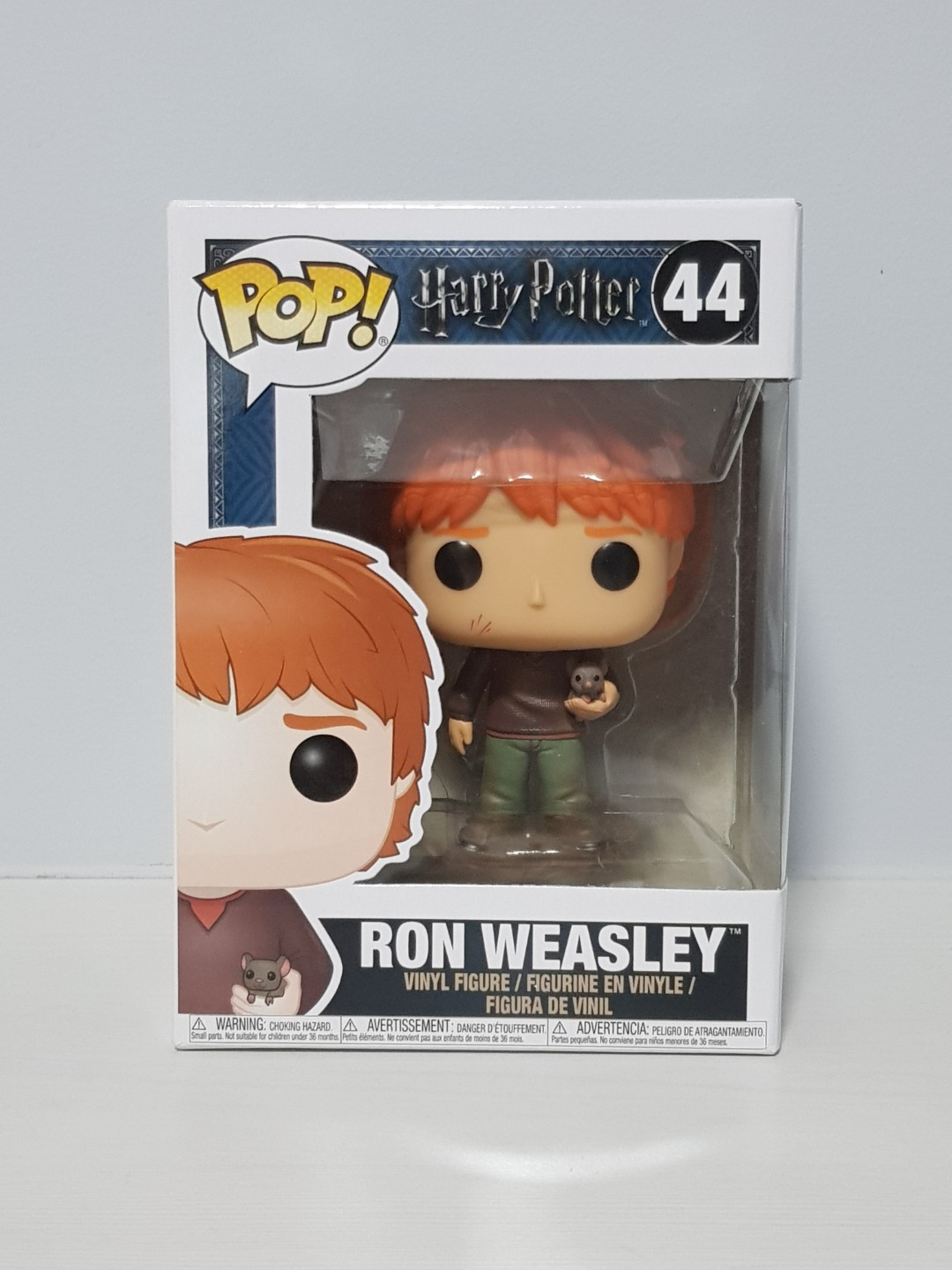 ron weasley with scabbers funko pop