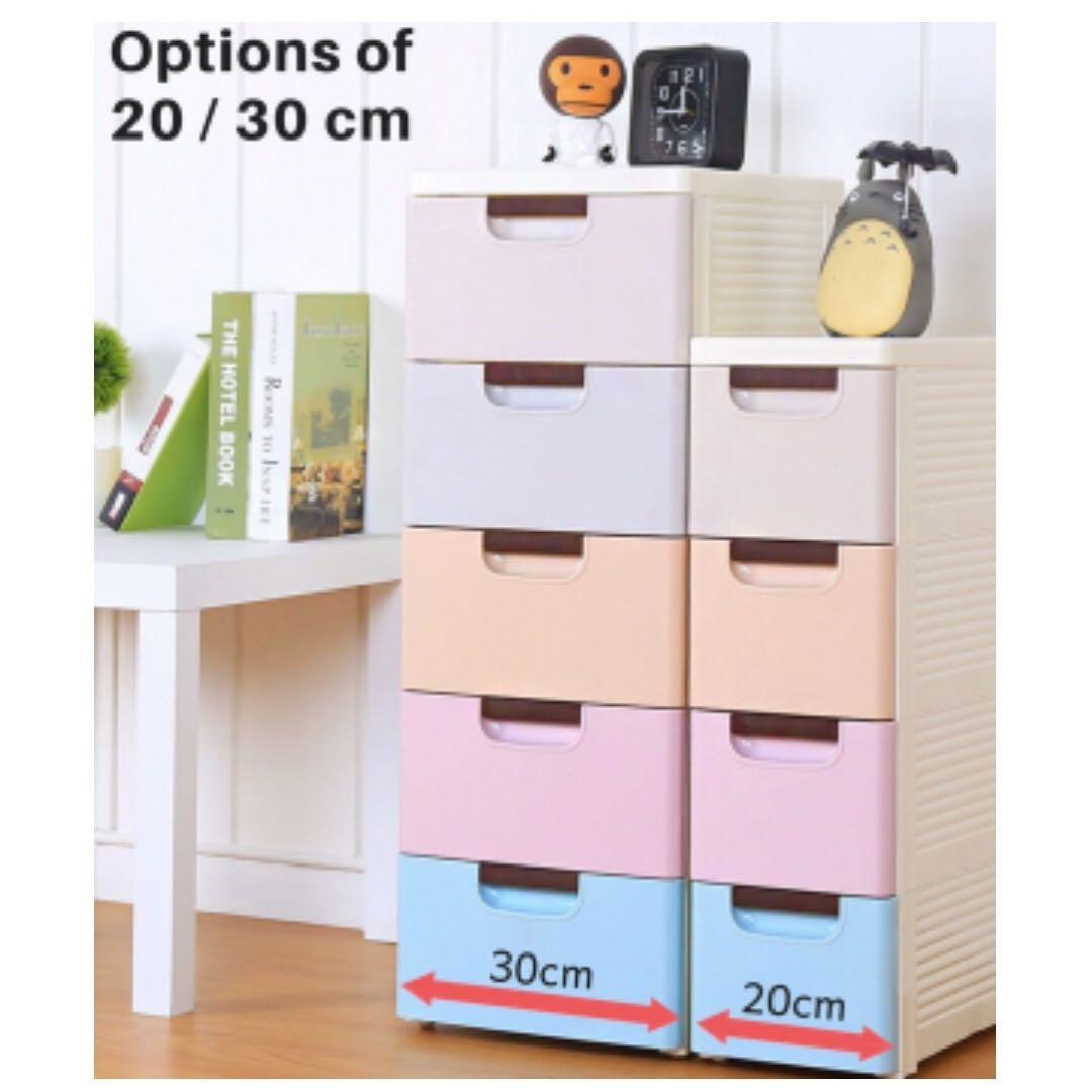 Good Quality Slim Plastic Storage Drawer Cabinet 3 7 Tiers