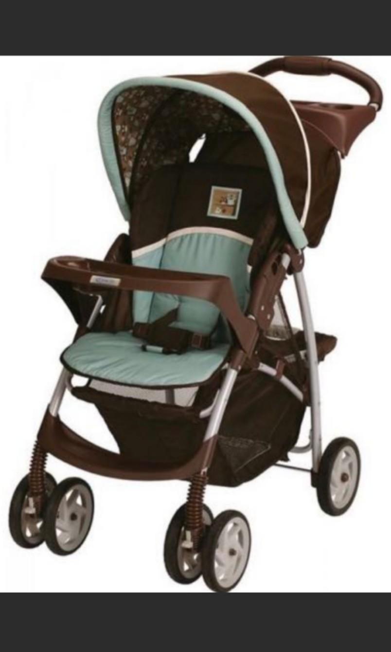 graco one hand fold stroller