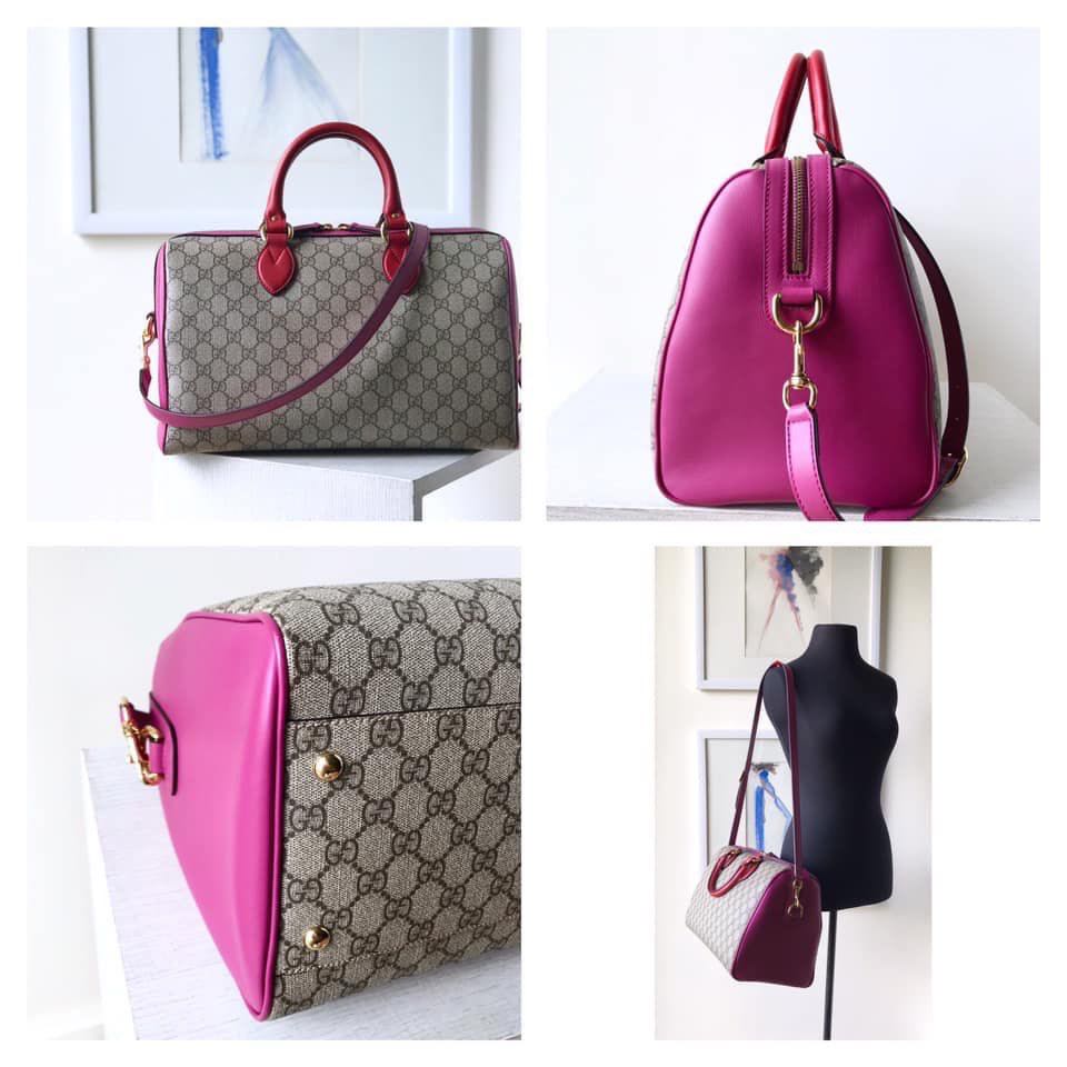 gg supreme boston bag