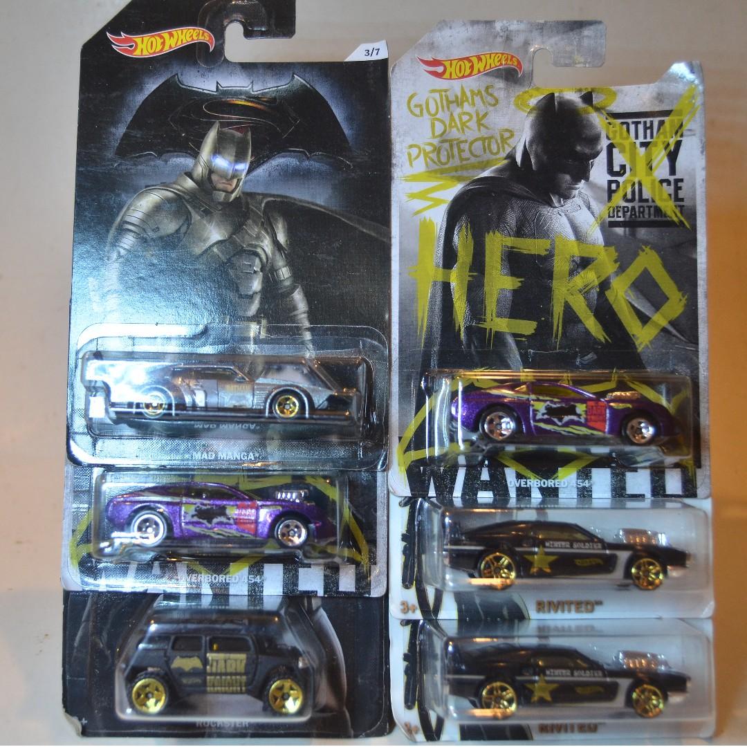 batman series hot wheels