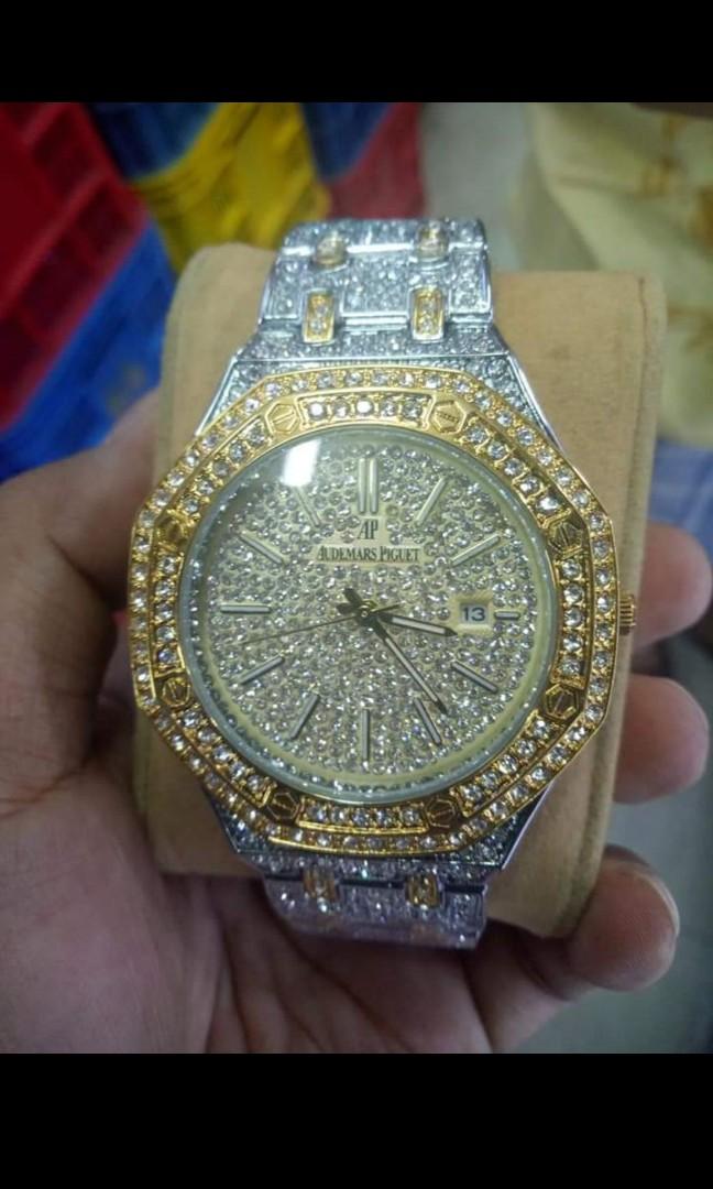 iced out invicta watches