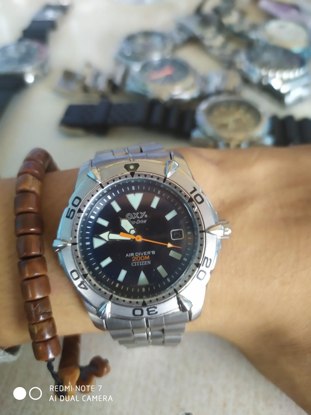 Citizen oxy sales diver