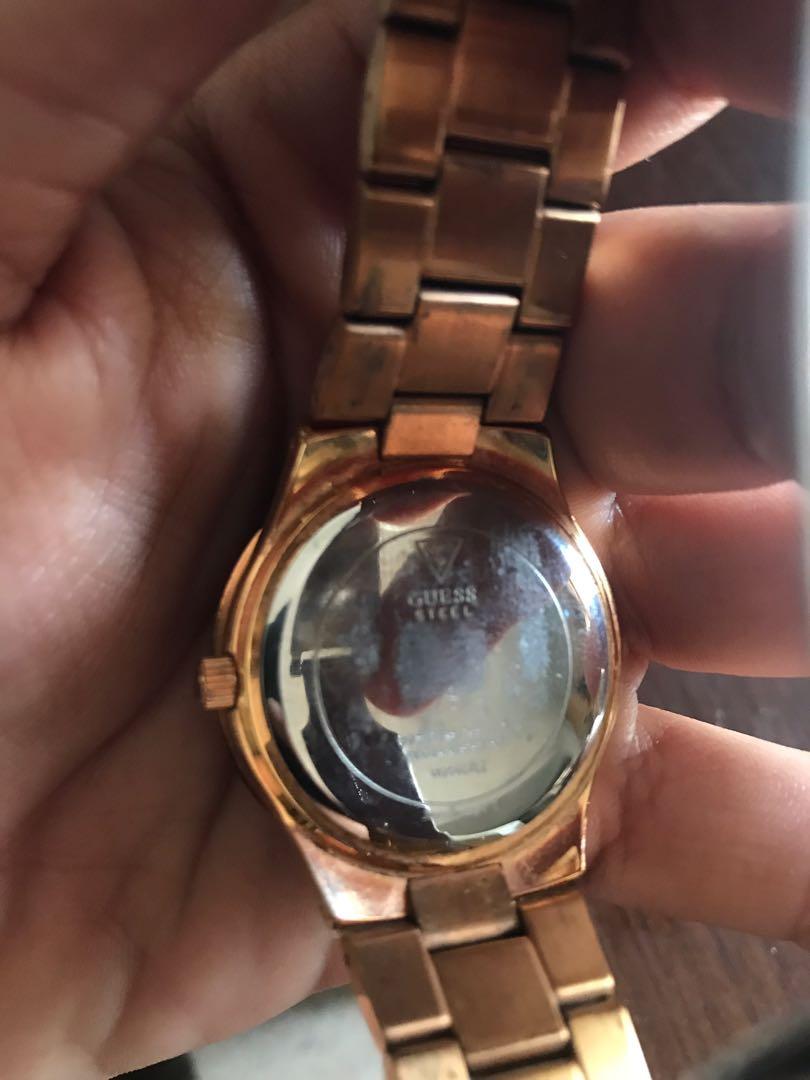 Jam Tangan Guess Rose Gold W14551L1 Original Fesyen Wanita Jam