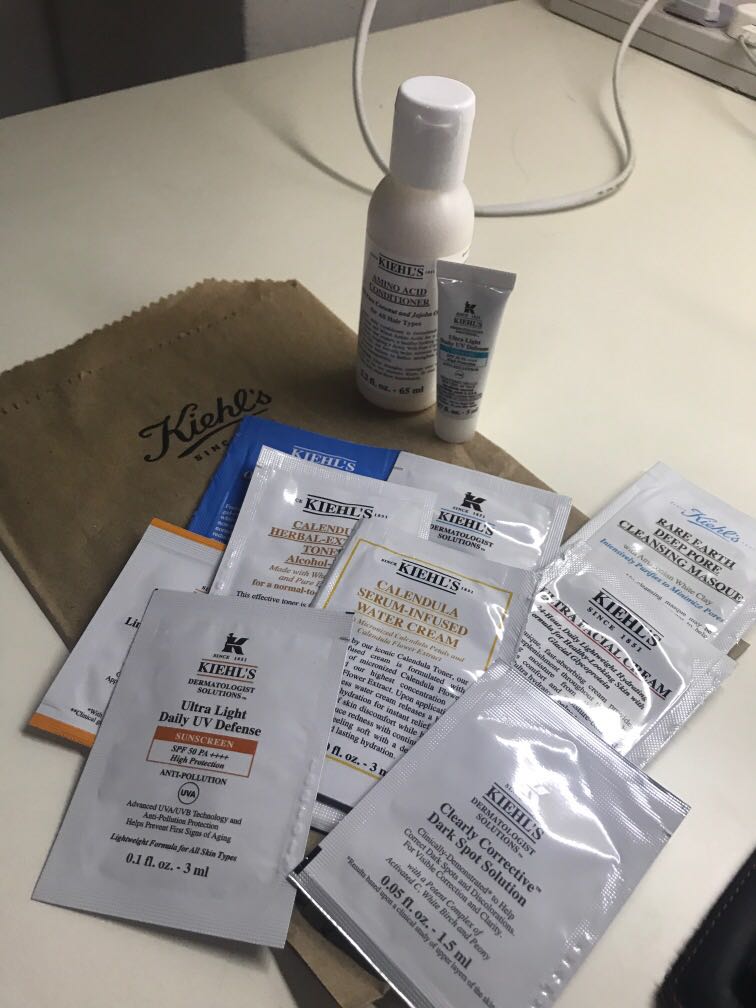 Kiehl's Sample, Beauty & Personal Care, Face, Face Care on Carousell