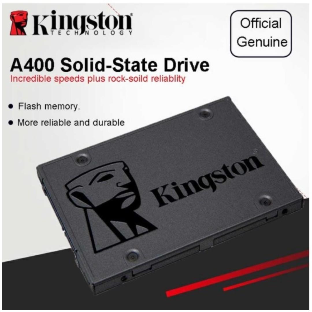 Kingston SSD A400 120GB Faster Speed suitable for PC PS4