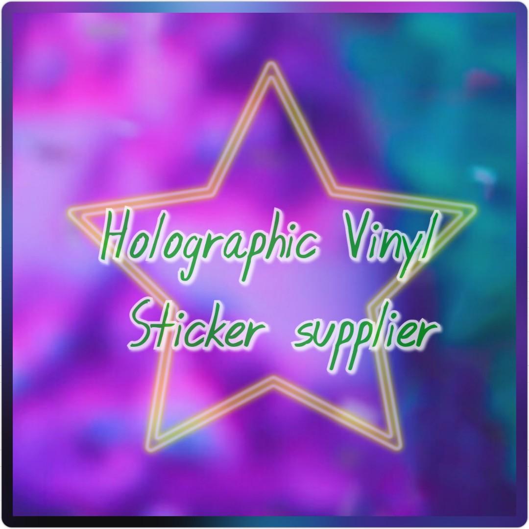 Lf Holographic Vinyl Sticker Supplier Entertainment K Wave On Carousell