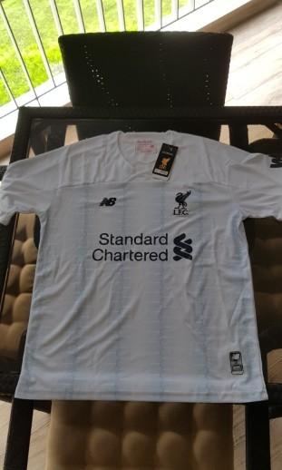 View Liverpool White Jersey 19/20 Gif