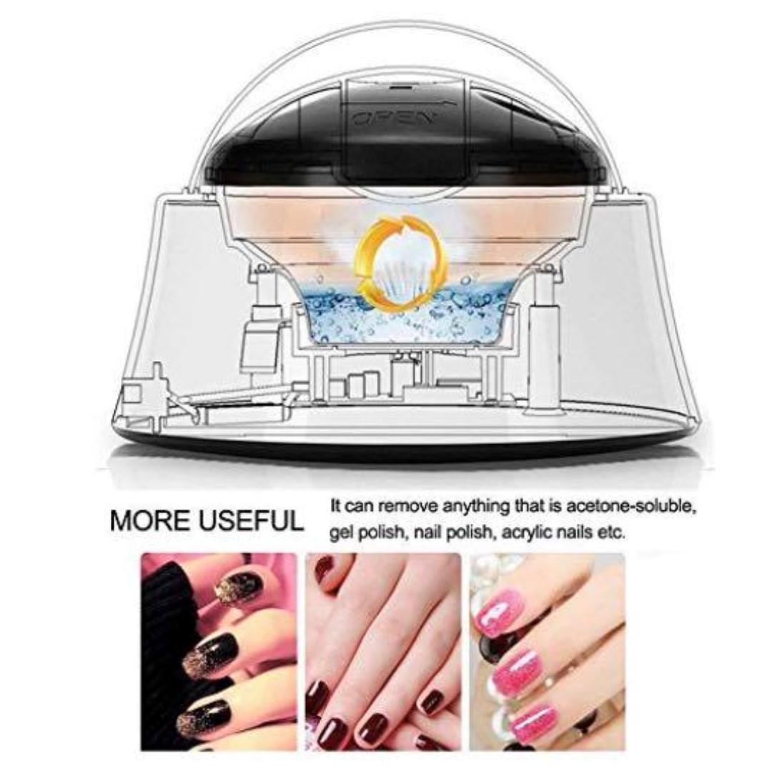 M201 Upgraded Steam Gel Nail Remover Machine Acrylic Nail Steamer With Cuticle Pusher Spoon Tools For Dip Powder Acrylic Nails Gel Polish Removal Electronics Others On Carousell If you're reading this, you're probably a fan of acrylic nails and. carousell