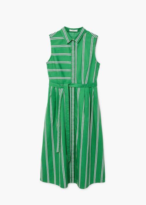 Mango green stripes short dress (Category: Dresses) located in Manila. Submitted by shopjenerous (Listing ID 250427108, Image 2). Description: Used once Bought for 2,695 RFS: Decluttering ng bongga.