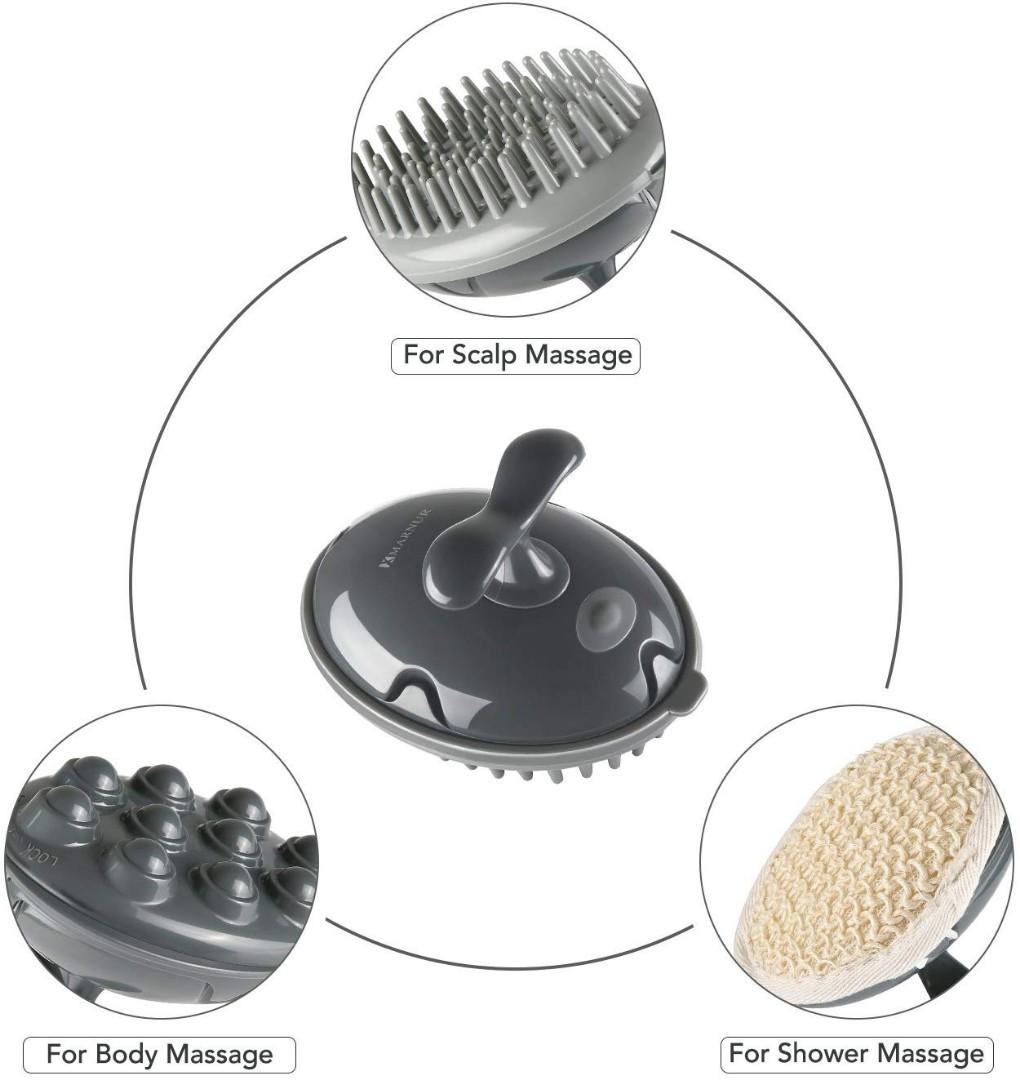 battery operated scalp massager