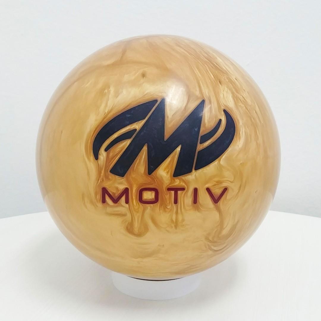 Motiv Golden Jackal Bowling Ball 15lbs, Sports Equipment, Sports