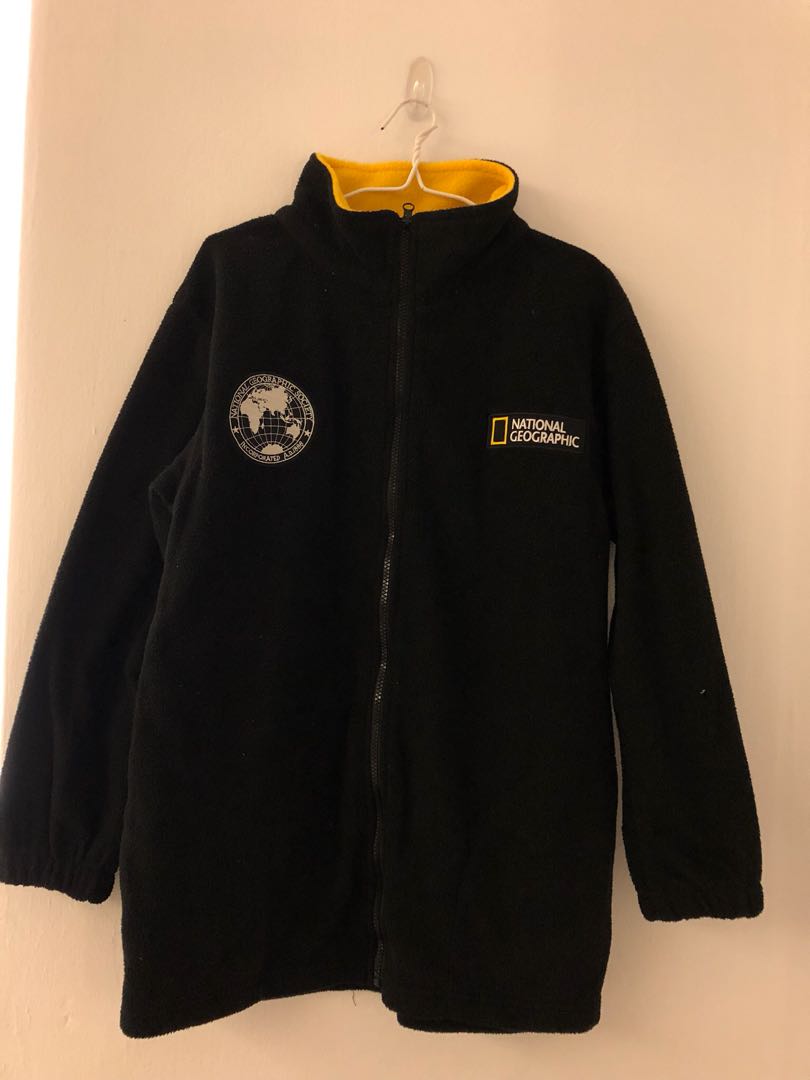 NATIONAL GEOGRAPHIC COSTONI FLEECE HOODED JACKET N234UFJ910 WHITE ASIAN FIT visual data 4