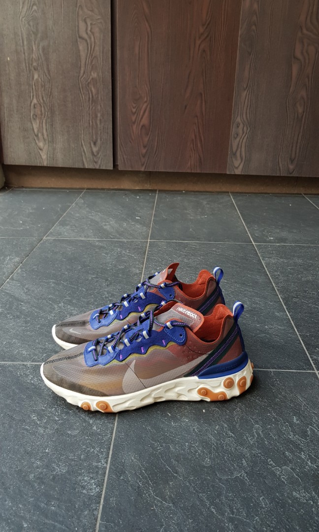 nike react element dusty peach