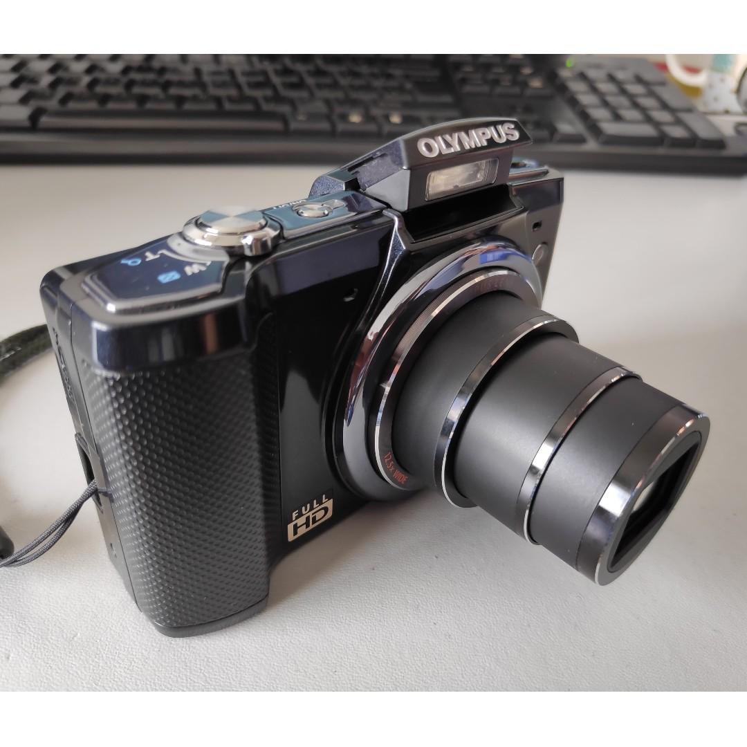 Olympus Camera 16 Mp Full Hd Video Wide Zoom 3d Mode